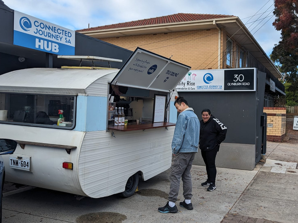 our coffee van